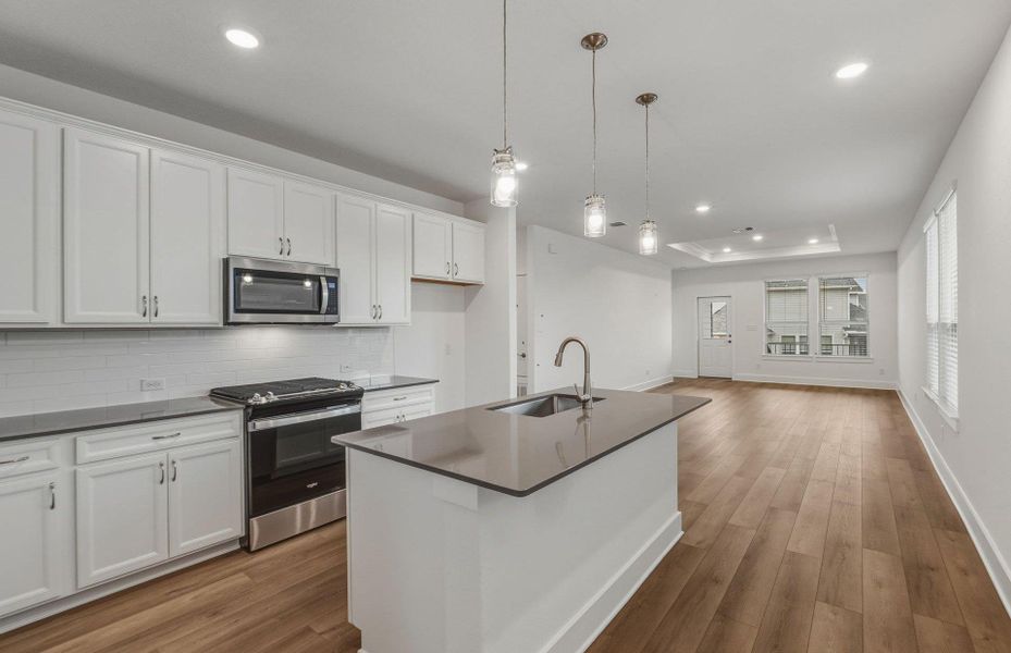 Furnished interior view inside a new home in Saddleback at Santa Rita Ranch, Liberty Hill (Image 10).