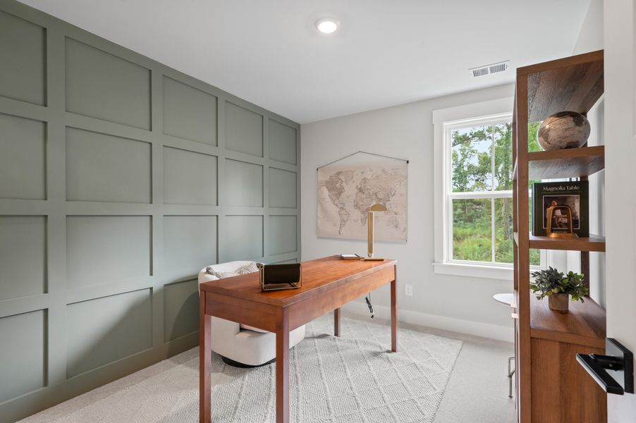 Furnished interior view inside a new home in Windward Townes, Goose Creek (Image 26).