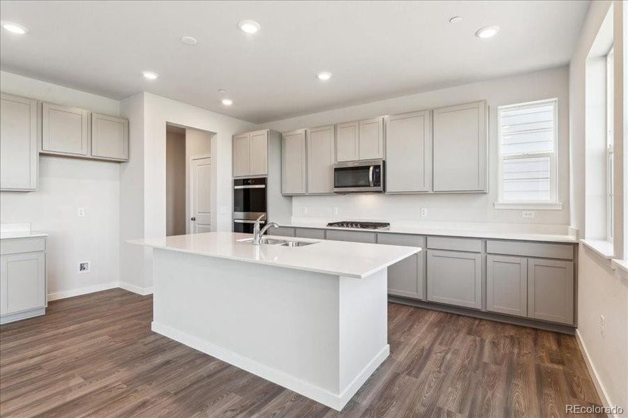 Furnished interior view inside a new home in Floret Collection at Parkdale Commons, Lafayette (Image 8).