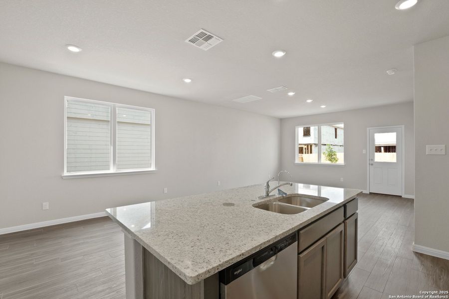 Furnished interior view inside a new home in Applewhite Meadows, San Antonio (Image 7). Furnished interior view inside a new home in Applewhite Meadows, San Antonio (Image 7).