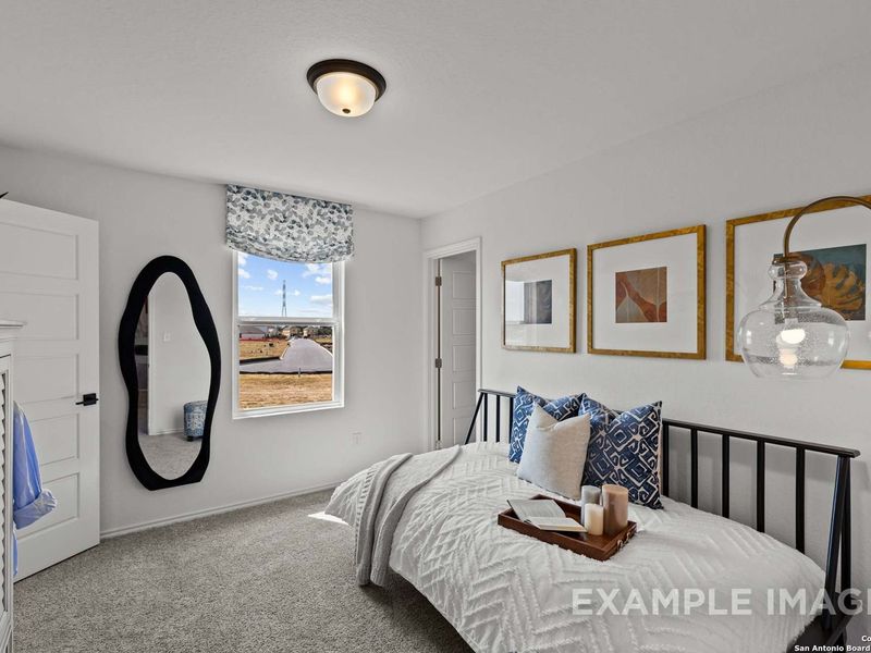 Furnished interior view inside a new home in Bricewood, San Antonio (Image 13).