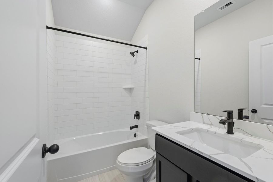 Furnished interior view inside a new home in Chapel Lakes, Montgomery (Image 9).