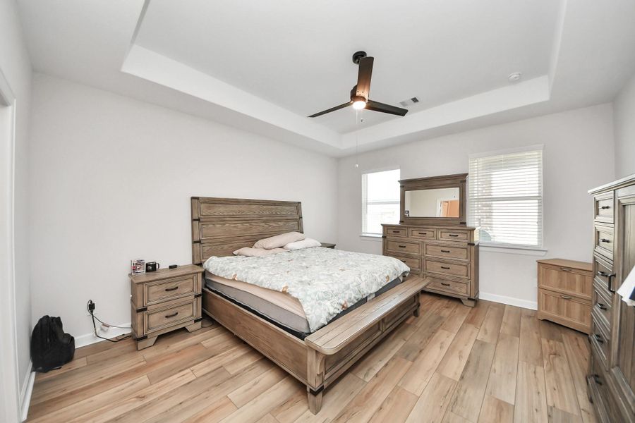 Furnished interior view inside a new home in , Santa Fe (Image 15).