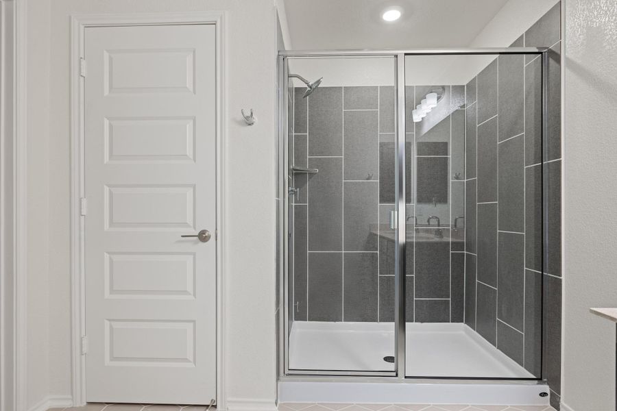 Furnished interior view inside a new home in Salerno - Heritage Collection, Round Rock (Image 11). Furnished interior view inside a new home in Salerno - Heritage Collection, Round Rock (Image 11).