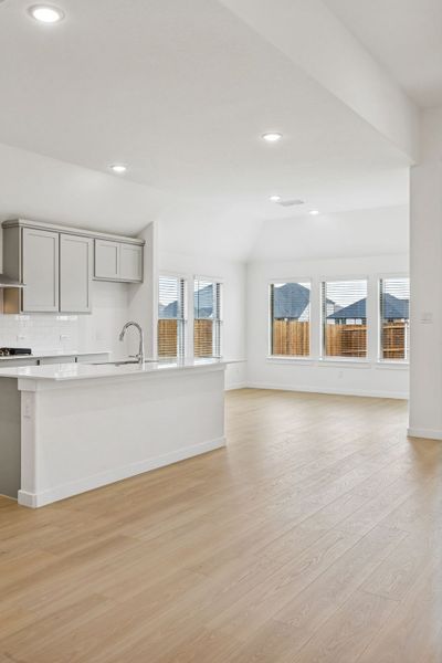 Open Floor Plan in the Gilmour II home plan by Trophy Signature Homes – REPRESENTATIVE PHOTO