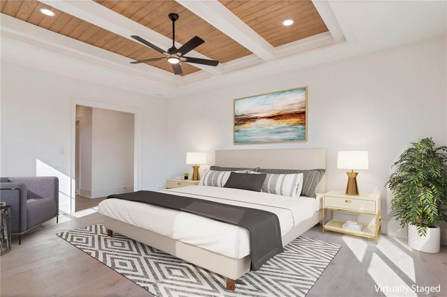 Furnished interior view inside a new home in The Georgia Club, Statham (Image 11).