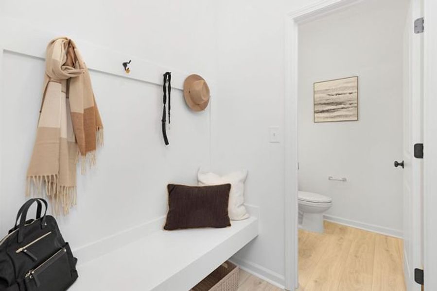 Representative furnished interior of a home built from the Seville II by True Homes in Colvin Park, Rock Hill (Image 16).
