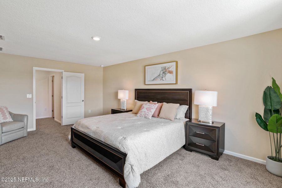 Furnished interior view inside a new home in Sawmill Branch, Palm Coast (Image 19).