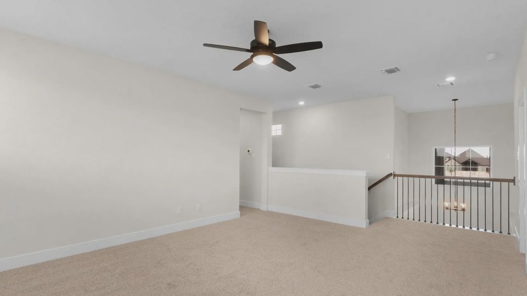 Spacious, unfurnished interior of a new home in The Grove at Blackhawk, Pflugerville (Image 17).