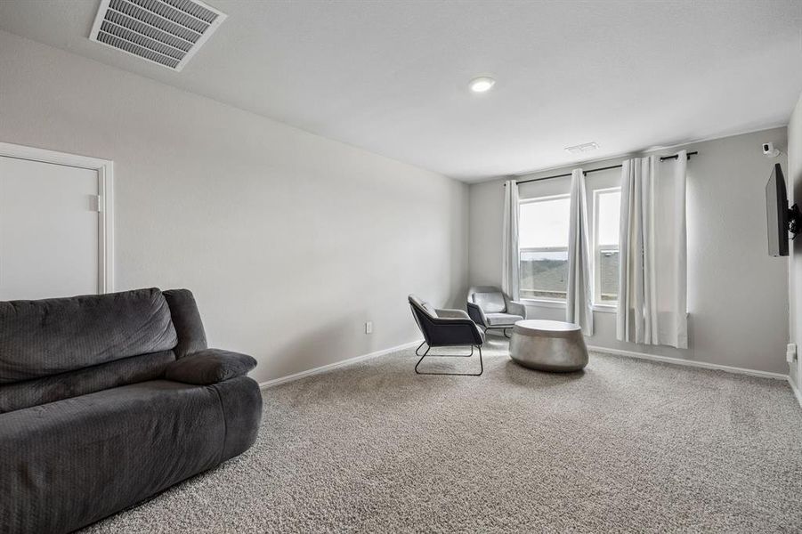Furnished interior view inside a new home in River's Edge, Fort Worth (Image 15).