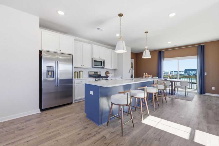 Furnished interior view inside a new home in , Summerville (Image 17).
