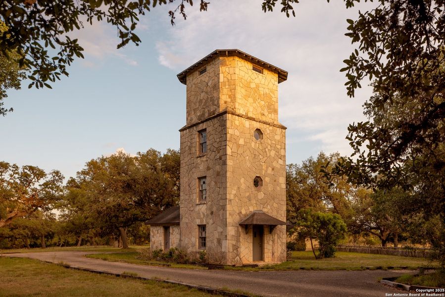 Front exterior of a new home in George's Ranch, Boerne, TX, highlighting curb appeal (Image 1). Front exterior of a new home in George's Ranch, Boerne, TX, highlighting curb appeal (Image 1).