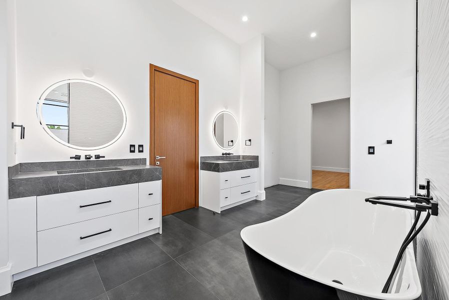 Furnished interior view inside a new home in , West Palm Beach (Image 11).