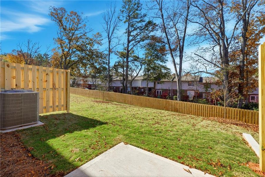 Exterior details and patio area of a home in Carolina, Palmetto (Image 3).