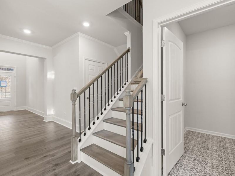 Spacious, unfurnished interior of a new home in Butner Estates, South Fulton (Image 15). Spacious, unfurnished interior of a new home in Butner Estates, South Fulton (Image 15).