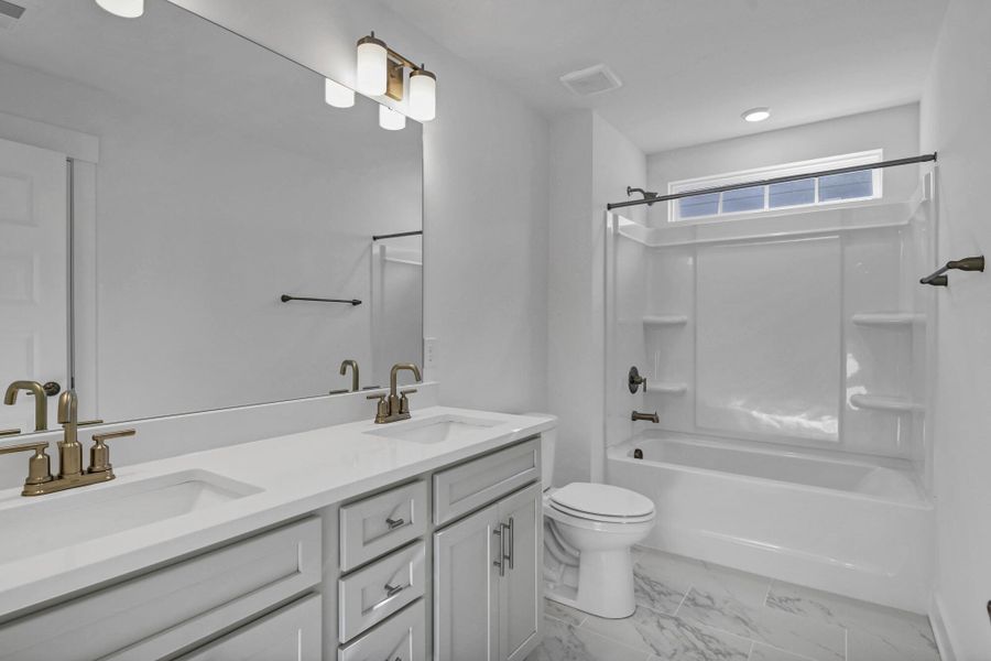 Furnished interior view inside a new home in Clubside Reserve at Summerlake, Lexington (Image 19).