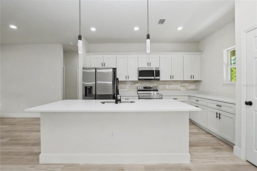 Furnished interior view inside a new home in , Citrus Springs (Image 11).