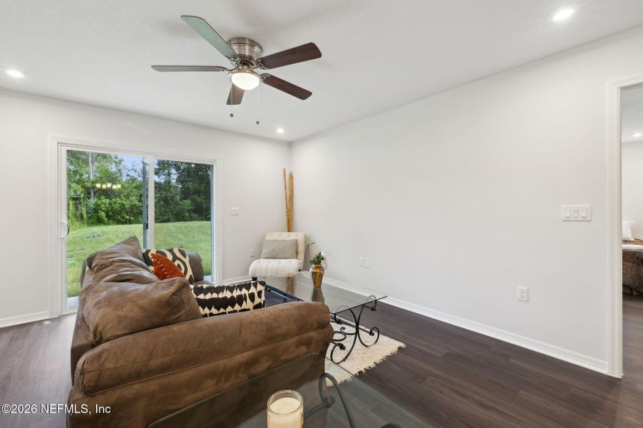 Furnished interior view inside a new home in , Jacksonville (Image 15).