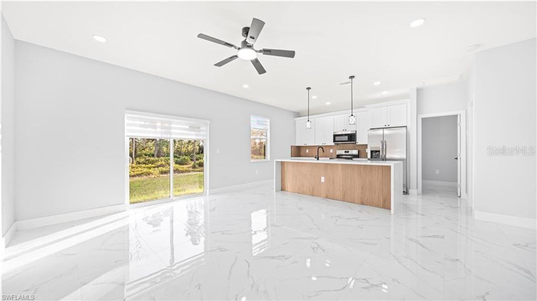 Furnished interior view inside a new home in , Lehigh Acres (Image 9).