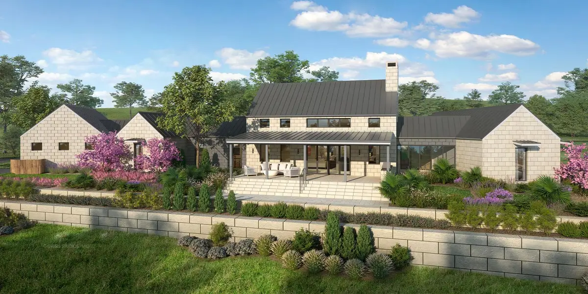 Exterior details and patio area of a home in , Fredericksburg (Image 2). Exterior details and patio area of a home in , Fredericksburg (Image 2).