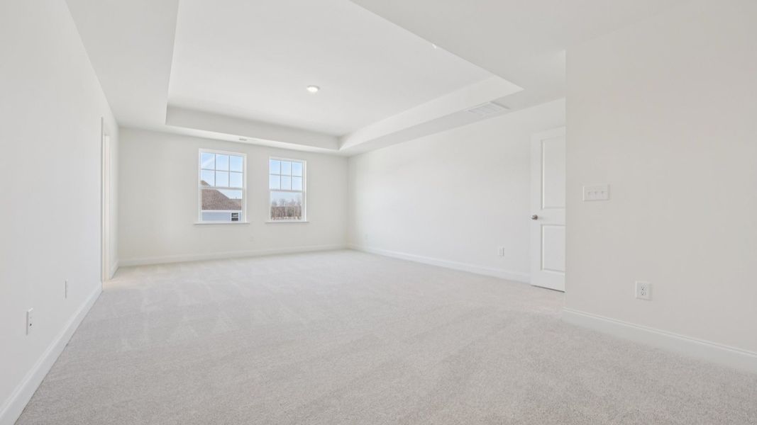 Representative furnished interior of a home built from the Norris by DRB Homes in Blake Pond, Lillington (Image 42).