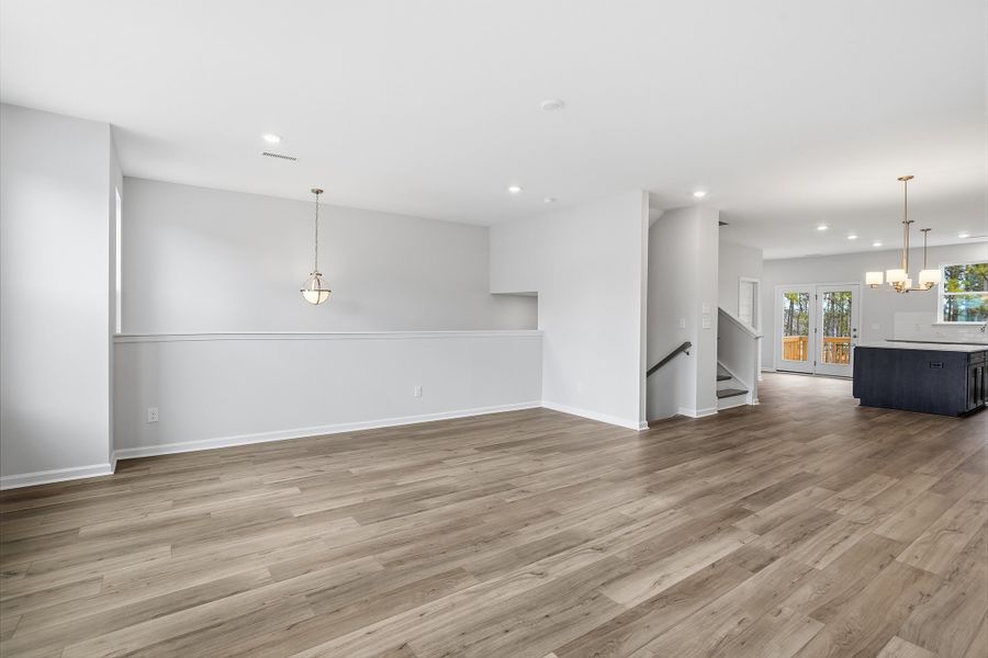 Spacious, unfurnished interior of a new home in Sweetbrier, Durham (Image 18).