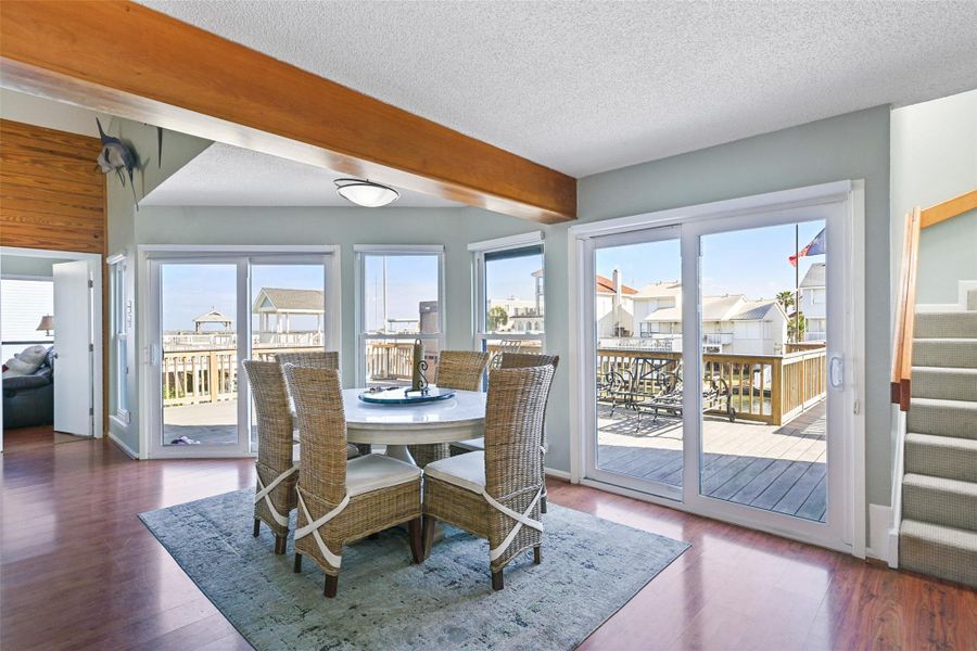 Furnished interior view inside a new home in , Galveston (Image 5).
