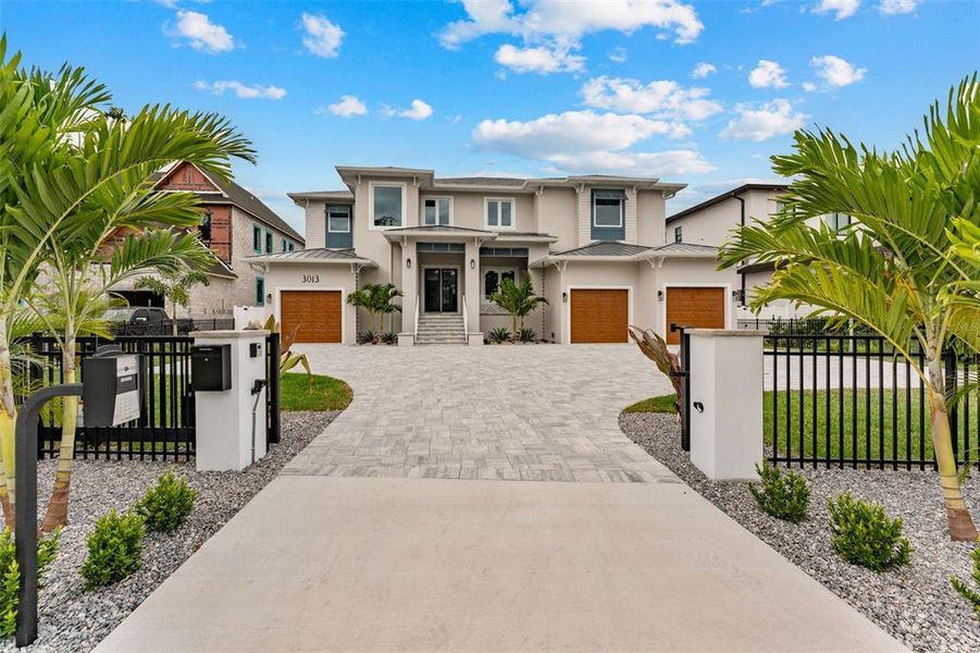 Front exterior of a new home in , Tampa, FL, highlighting curb appeal (Image 29).