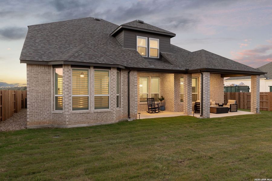 Exterior details and patio area of a home in , Kyle (Image 26).