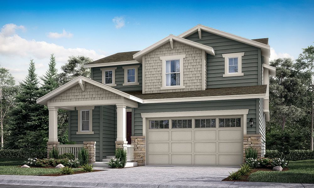 Tabor Craftsman Elevation