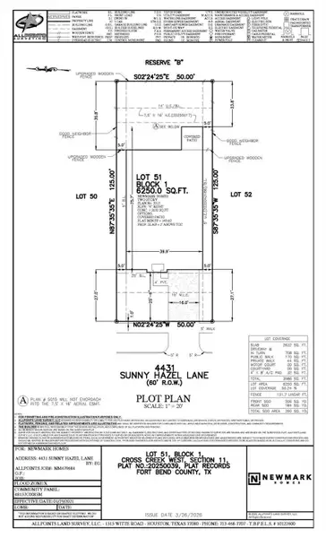 Plot Plan Plot Plan