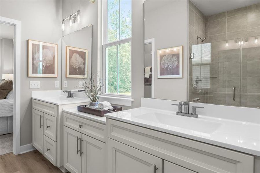 Representative furnished interior of a home built from the Silverleaf by Ryan Homes in East Lake, Leland (Image 29). Representative furnished interior of a home built from the Silverleaf by Ryan Homes in East Lake, Leland (Image 29).