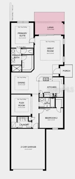 2D floor plan layout of this home in Center Lake Ranch Community Group Page, St. Cloud, FL (Image 2). 2D floor plan layout of this home in Center Lake Ranch Community Group Page, St. Cloud, FL (Image 2).