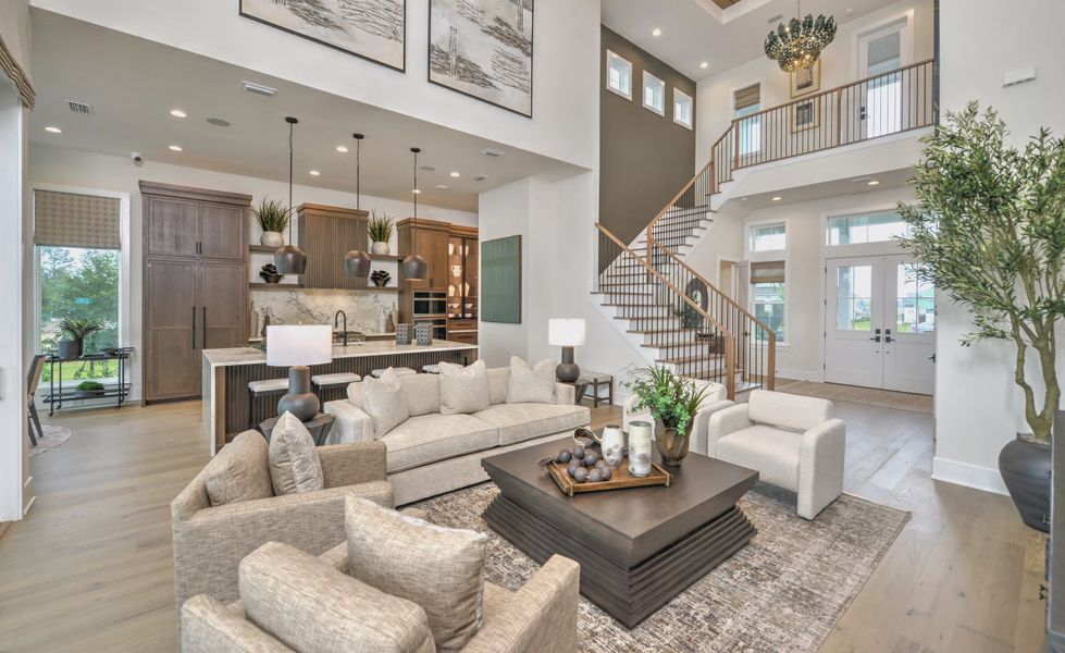 Furnished interior view inside a new home in EverRange, Jacksonville (Image 10).