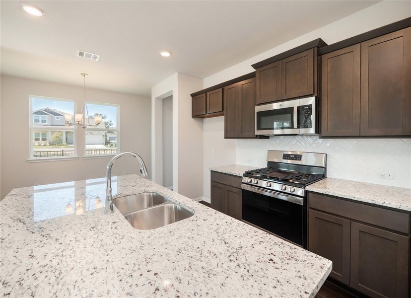 Furnished interior view inside a new home in Anthem Cottages, Kyle (Image 14).