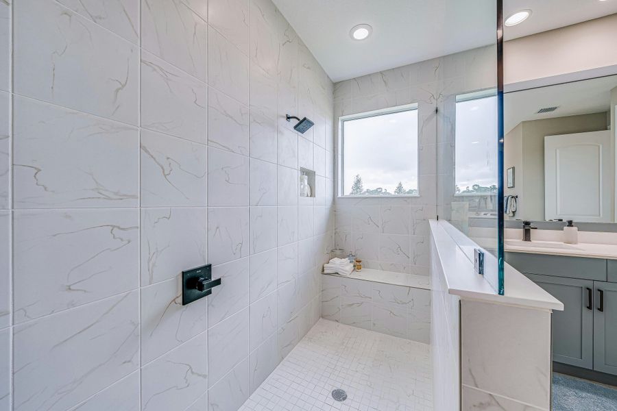 2D floor plan layout for the Aurora by GHO Homes in High Pointe, Vero Beach, FL (Image 119).