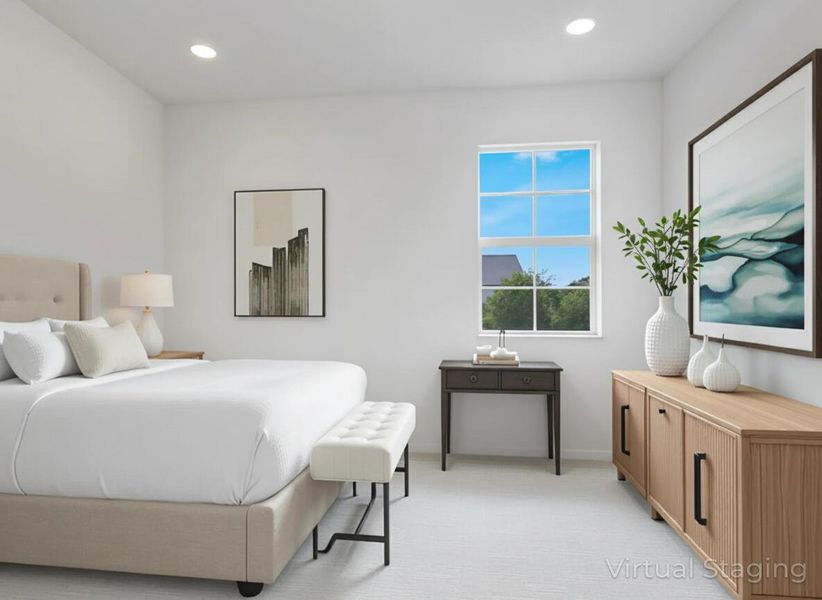 Bedroom 3 Staged