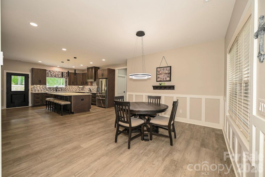 Furnished interior view inside a new home in , Marshville (Image 29).