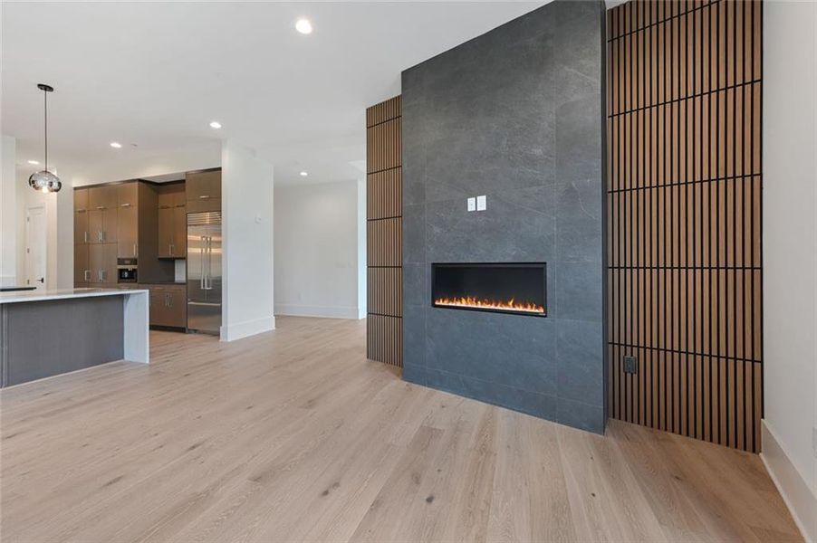 Furnished interior view inside a new home in , Woodstock (Image 8). Furnished interior view inside a new home in , Woodstock (Image 8).