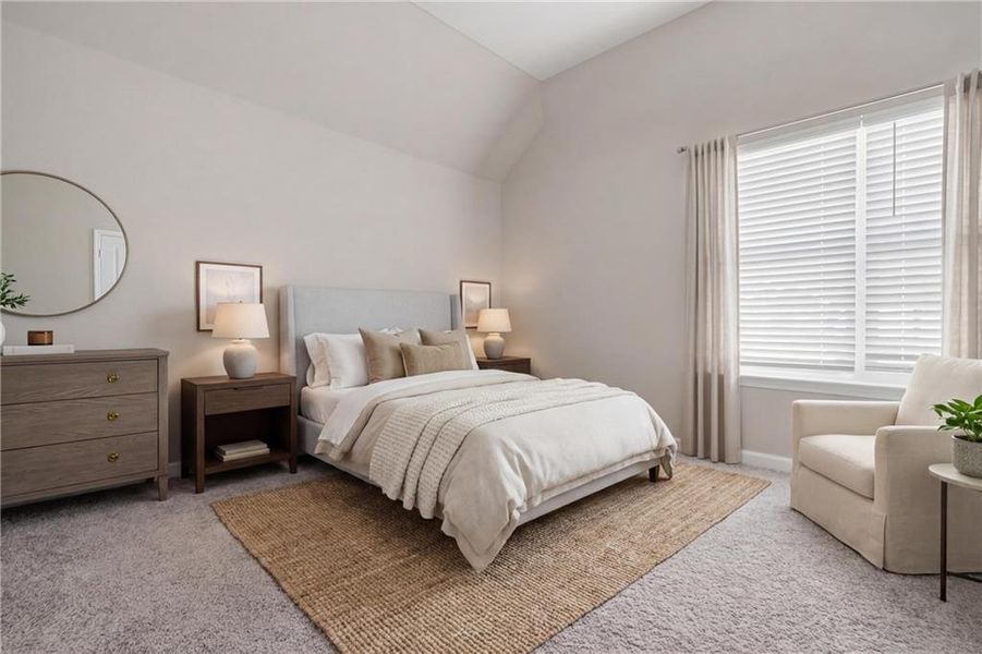 Furnished interior view inside a new home in , Austell (Image 12).