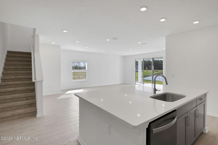 Furnished interior view inside a new home in Brook Forest, St. Augustine (Image 13).