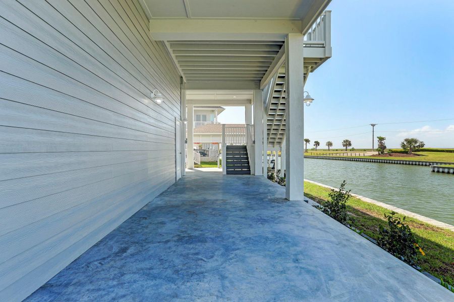 Exterior details and patio area of a home in , Hitchcock (Image 22). Exterior details and patio area of a home in , Hitchcock (Image 22).