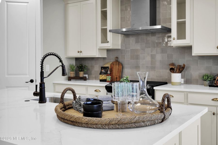 Close-up of interior finishes inside a home in , St. Augustine (Image 17).