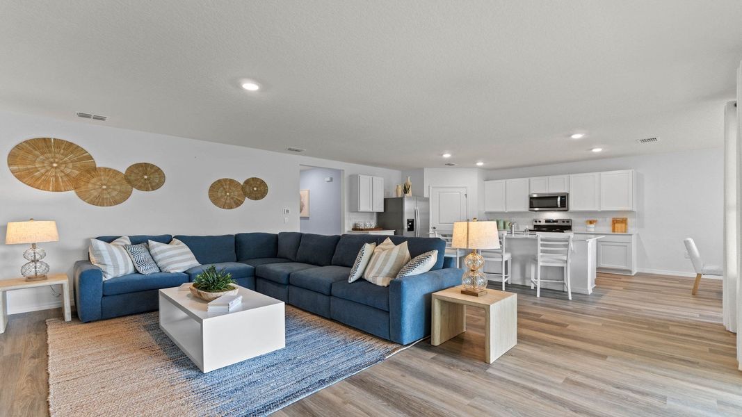 Furnished interior view inside a new home in Fountain View, Ormond Beach (Image 5).