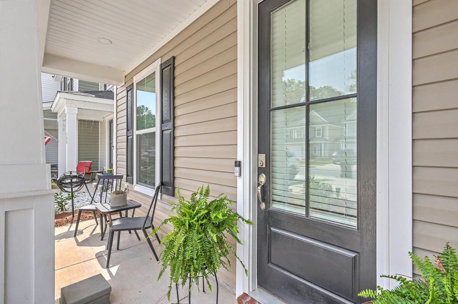 Exterior details and patio area of a home in , Summerville (Image 23).