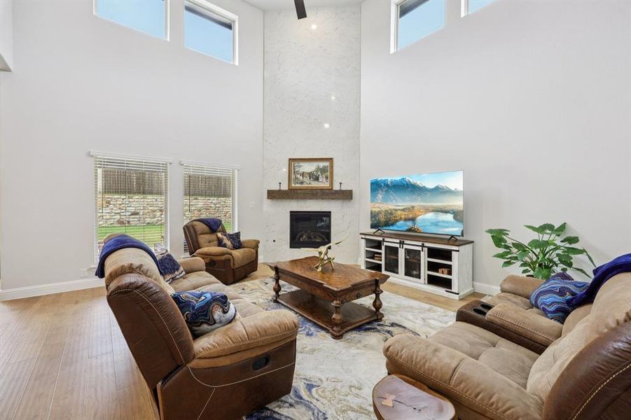 Furnished interior view inside a new home in Glenwood Meadows, Denton (Image 26).