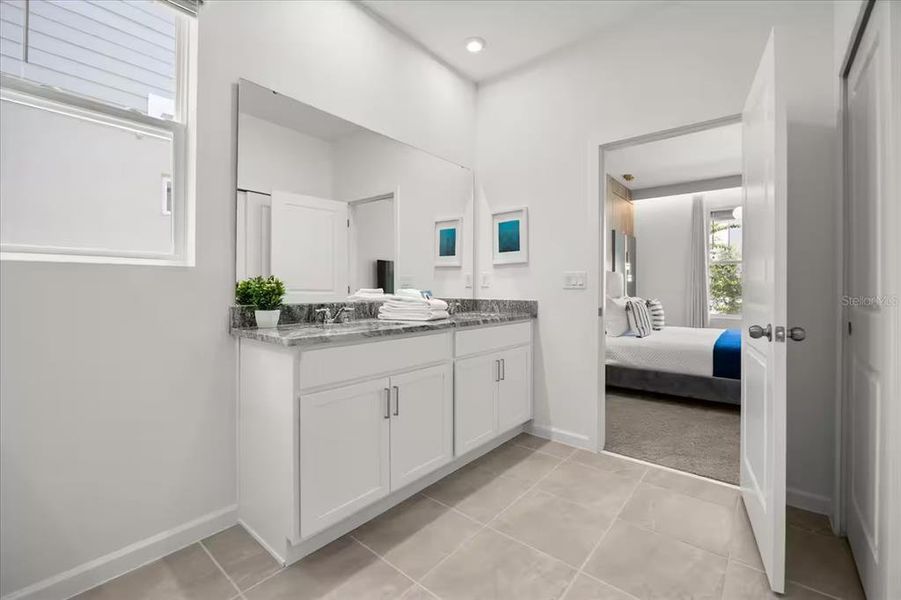 Furnished interior view inside a new home in Solara Resort, Kissimmee (Image 20).