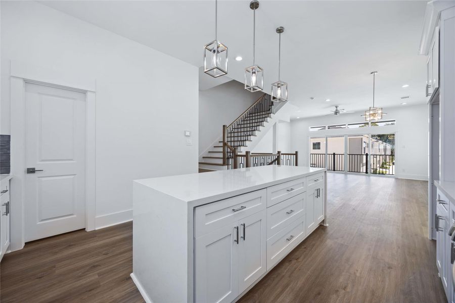 Furnished interior view inside a new home in , Houston (Image 6). Furnished interior view inside a new home in , Houston (Image 6).