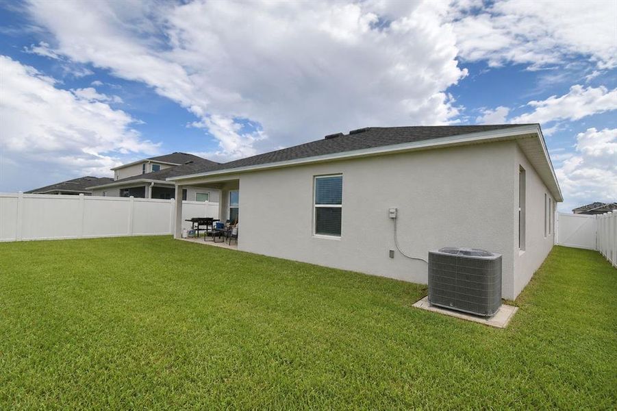 Exterior details and patio area of a home in , Haines City (Image 3). Exterior details and patio area of a home in , Haines City (Image 3).