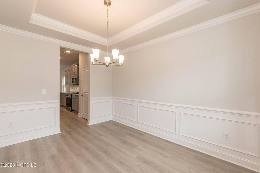 Representative unfurnished interior of a home built from the 3105 by Adams Homes in Parkland Place, Pace (Image 13).